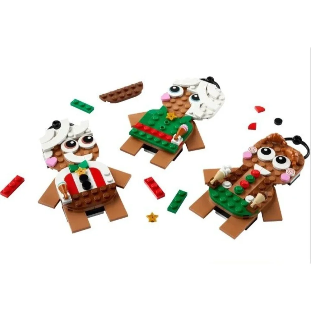 LEGO Gingerbread Ornaments (40642) NIB SET AUTHENTIC ORIGINAL Christmas Retired - Picture 3 of 7